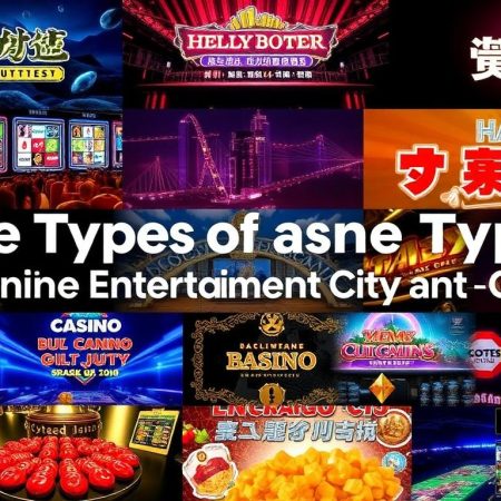 台灣線上娛樂城的遊戲種類介紹